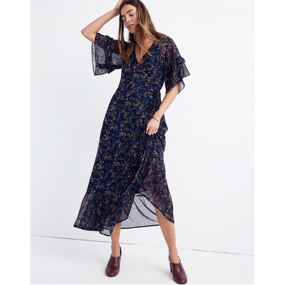 Madewell Dresses & Skirts - Madewell Vervain Maxi Dress